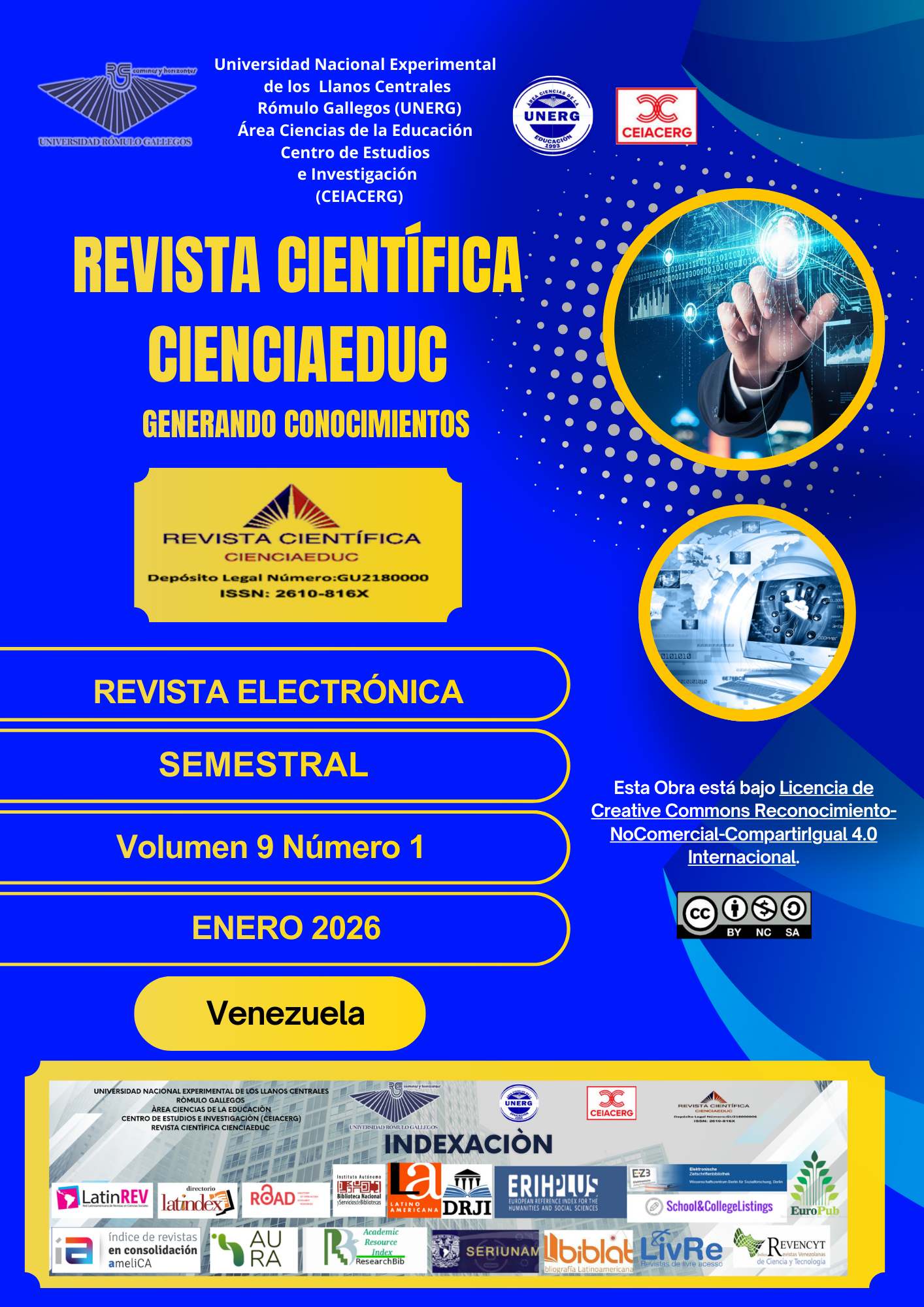 					Ver Vol. 9 Núm. 1 (2026): Generando Conocimientos
				