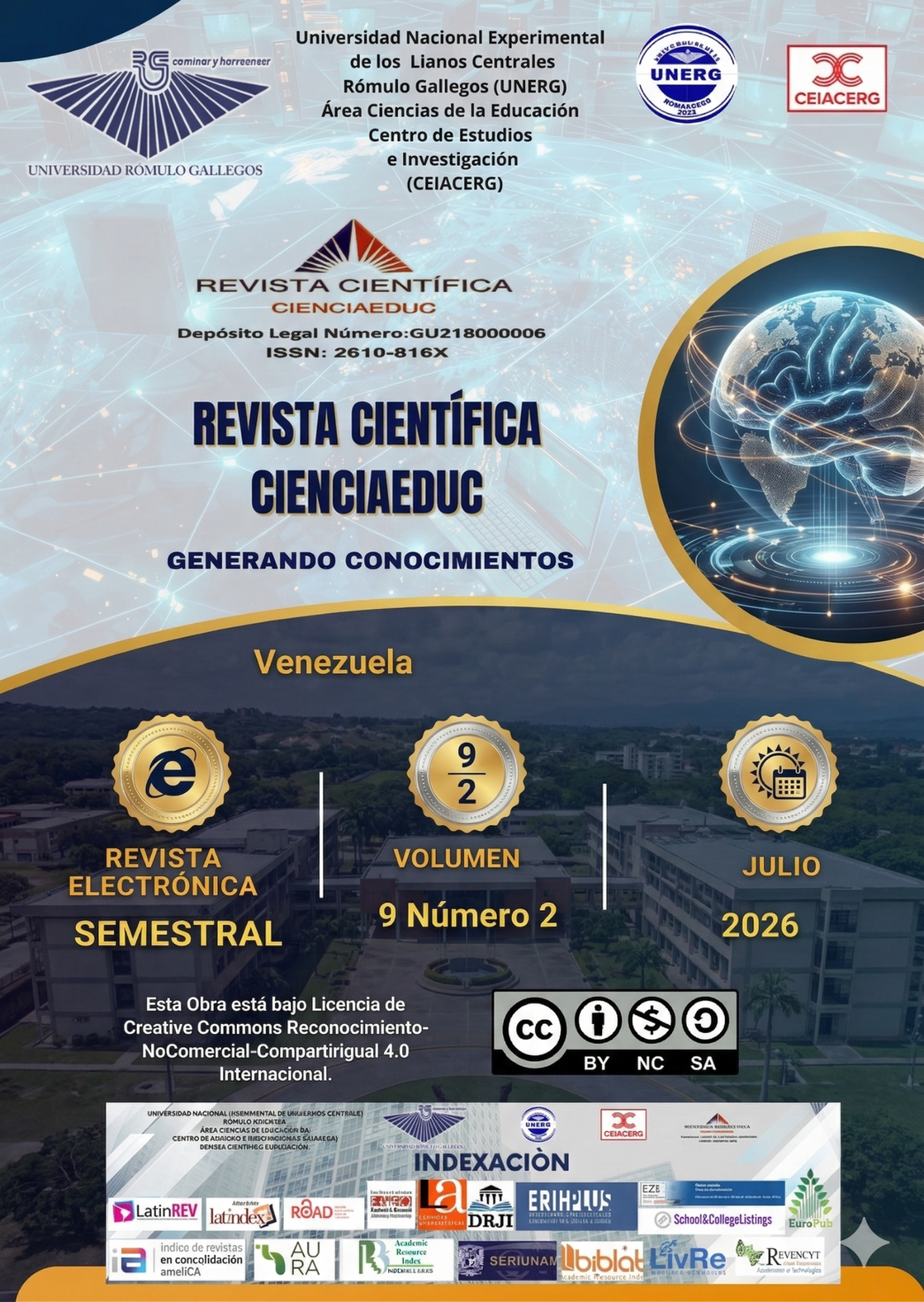 					Ver Vol. 9 Núm. 2 (2026): Generando Conocimientos
				
